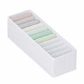 ROW&LINE® – Robuster Organizer für Babysachen & Kleidung – 11 hohe Fächer – Passend für Wickeltisch & Schubladen – Weiß, Größe: 2x XS