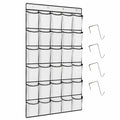 Türorganizer mit 35 Taschen für Schuhaufbewahrung - Hängeregal (Weiß)