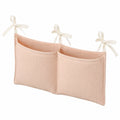 Babyzimmer Organizer Set – Hängende Aufbewahrungstasche für Windeln und Spielzeug, 2 Stück, Beige
