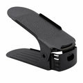 Schuhstapler-Set, 20 Stück, platzsparend und rutschfest, verstellbare Schuhhalter, Schwarz