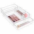 Radikor Schubladen-Organizer Set, 12-teilig, in vier Größen für Schminktisch, Büro und Küche