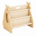 Holz-Kinderbücherregal, Spielzeug- und Buchorganisator für Kinderzimmer