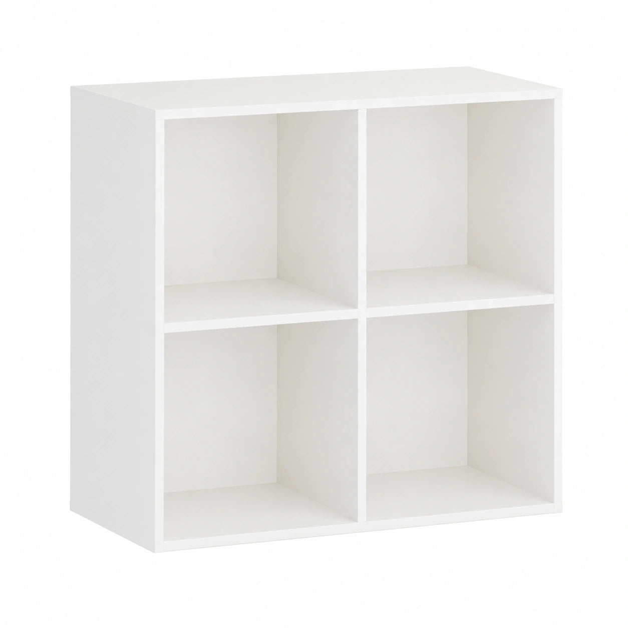 Vida Designs Durham Würfelregal 4 Fächer Weiß für Wohnzimmer oder Büro