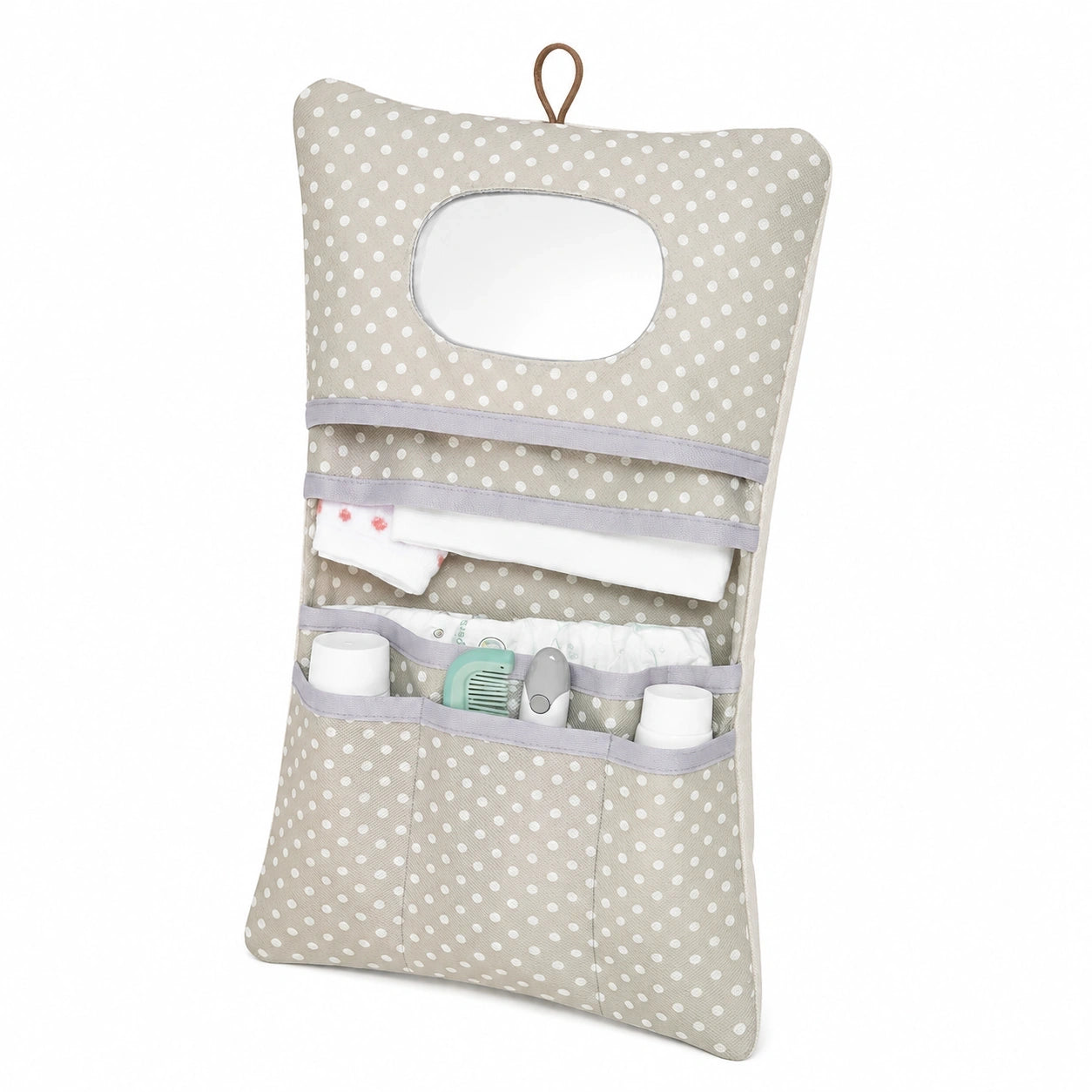 HAMUR HOME 2in1 Wickeltaschen-Set: Windel- und Kosmetiktasche für Mütter